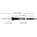 Electric Soldering Iron, 60W 110V Adjustable Temperature Precision Tip Welding Iron with Power Indicator Light for Variously Repaired Usage, A Best Gift for DIY Fans