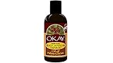 OKAY | 100% Pure Black Jamaican Castor Oil | For All Hair Textures & Skin Types | Grow Healthy Hair - Treat Skin Conditions | Oil of Palma Christi | All Natural | 8 Oz