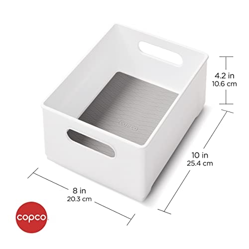 Copco Storage Bin, 10Inch, White Pricepulse