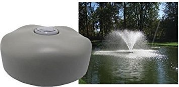 EasyPro Pond Products Fountain Head Wide Umbrella Nozzle with 24" Float