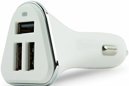 Triple USB Ports 6.8A USB Smart Car Charger for iPhone 6 5 4, iPad 4 3 2, iPad mini, iPad air, and all other USB powered mobile devices