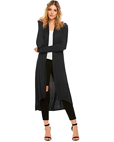 womens lightweight long cardigan
