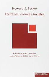 Écrire les sciences sociales