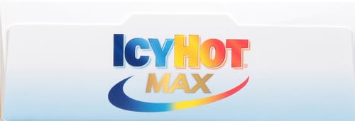 ICY HOT LIDOCAINE PAIN RELIEF PATCHES, NUMB AGGRAVATED NERVES WITH MAX STRENGTH LIDOCAINE 4% AND MENTHOL 1%, FAST-ACTING PAIN RELIEF FOR MINOR PAIN, BACKACHES, SPRAINS AND STRAINS, 5 CT.