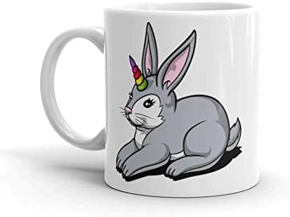 Amazon Co Jp ラビットマグ バニーマグ Bunnycorn Unicorn マグ おもしろコーヒーマグ ラビットギフト おもしろペット ギフト イースターバニー 動物 恋人 ギフト カートゥーン ティーカップ 11オンス コーヒーマグ ホーム キッチン