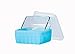 Frego Award-Winning Plastic-Free Glass and Silicone Food Container | 4 Cups | Blue