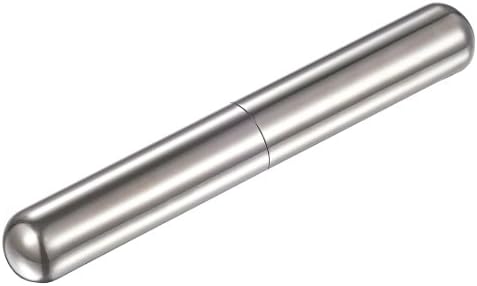 Wado Cigar Tube Portable Stainless Steel Cigar Holder Tobacco Case
