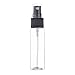 HENITAR Black Plastic Reusable 300ml Leak Proof Perfume Spray Bottle (10 x Spray Bottle, 2 x Cap)