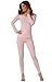 Hieasy Women's Stretch Cotton Thermal Underwear Mid Weight Base Layer Set