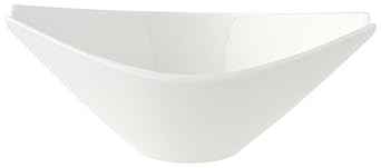 Villeroy & Boch Flow Sauciere/Suppentasse, Premium Porzellan, weiß