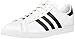 adidas Men's Coast Star Sneaker, White/Black/White, 9