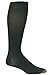 Gold Toe Men's Firm Compression Support Over the Calf Dress Sock, Black, Large