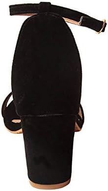 Shoe Lab Women Black Block Heel
