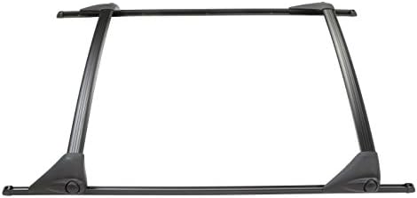 SporTrek ST5179-B Black 51" x 79" Drill-in Installation Roof Rack
