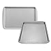 Farberware Nonstick Bakeware Set, Nonstick Cookie Sheets / Baking Sheets - 2 Piece, Gray
