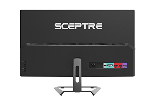 SCEPTRE-27-Inch-IPS-Ultra-4K-LED-Monitor-U278W-4000R-UHD-3840x2160-HDMI-20-DVI-DisplayPort-Speakers-Metallic-Black-2017