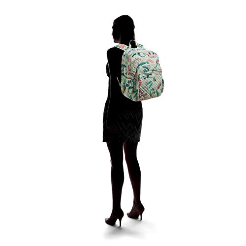 vera bradley bordeaux blooms campus backpack