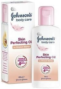 johnsons baby oil for stretch marks