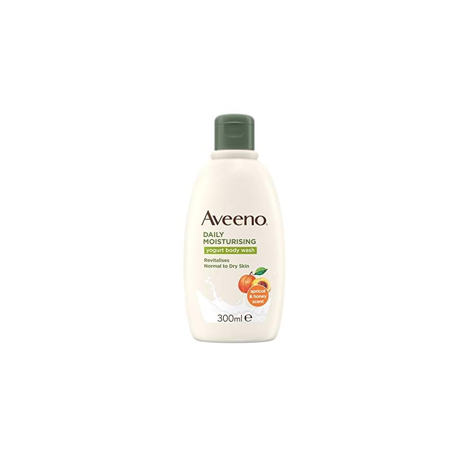 aveeno yogurt body wash apricot