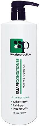 Moisture Conditioner Sulfate and Paraben Free 32oz for Keratin Treated Hair by Smart Protection