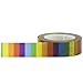 Little B 100050 Decorative Paper Tape, Rainbow