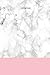 Journal: White/grey marble background with pink band and black title, 120 page (60 sheet) 6