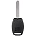ECCPP fit for Uncut 313.8MHz Keyless Entry Remote Key Fob Ignition Key Fob Honda Accord CR-V Element OUCG8D-380H-A (Pack of 2)