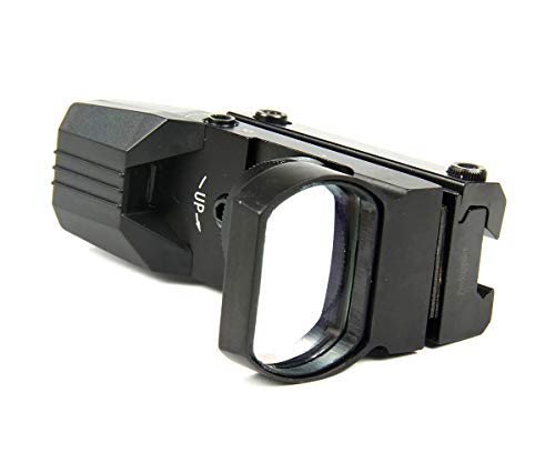 TACFUN Red and Green Reflex Sight with 4 Reticles, 3/8" Dovetail Mount for Airgun Airsoft and .22 RF