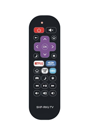 VINABTY New Replaced Remote Control fit for Sharp Ro-ku ready TV LC-43LB371U LC-50LB371U LC-43LB371C LC-50LB371C