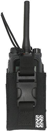LefRight Adjustable Storage Tools Walkie Talkie Pouch Molle Multi-Functional Tactical Radio Holster Heavy Duty Holder - Thumbnail 6