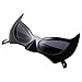 Black Batman Batgirl Masquerade Mask Costume Sunglasses (Standard Adult Size)