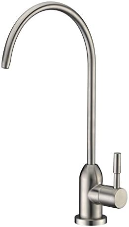 Avola Modern Best Stainless Steel Brushed Nickel Kitchen Bar Sink Drinking Water Purifier Faucet, Commercial Water Filtration Faucet