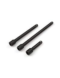 TEKTON 4966 Juego de 3 barras de extensión de impacto de 3 8 pulgada, Cr V