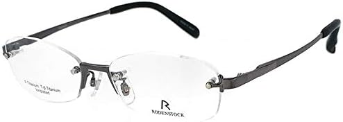 ローデンストック 眼鏡 Rodenstock R28 C チタン ツーポイント フレーム ダミーレンズ付 ファッション眼鏡 通販 Amazon