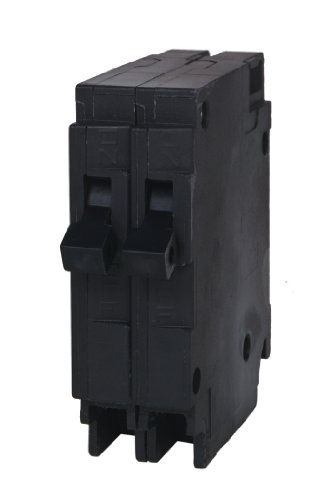 Siemens Q2020U Two 20A single pole, 120-Volt Circuit Breaker, Black