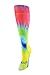Hocsocx Psychedlic Tie-Dye Socks Performance Liner Moisture-Wicking Protection for Field Hockey, Ice Hockey, and Soccer