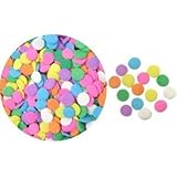 Edible Confetti Sprinkles Cake Cookie Cupcake Quins Pastel Sequin 8 Ounces