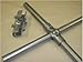 Chain link Fence Line Rail Clamp 1-3/8" x 1-3/8"