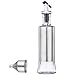 Olive Oil Bottle, Vinegar and Sauce Dispenser, 11ounce/300milliliter Olive Oil Dispenser with Drip-Free Spout and Stainless Steel Funnel for Kitchen BBQ Camping