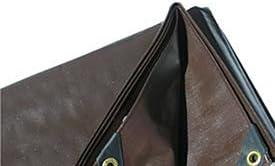 Super Heavy Duty Brown Tarp 8 OZ., 12'x16'