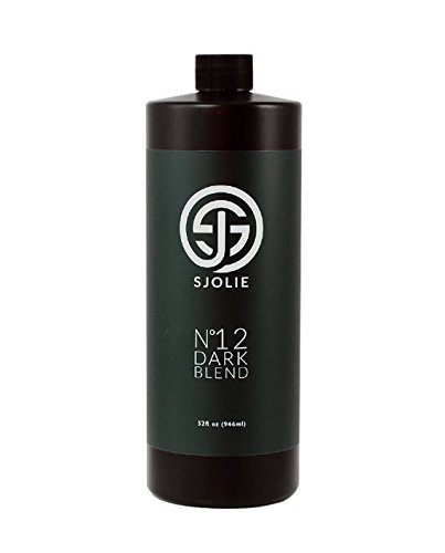Sjolie Organic Spray Tanning Solution (Quart 32oz, 12% for Medium to Dark Skin Tones) by SJOLIE