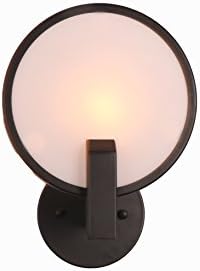 Meetuland Rustic Candle Wall Sconce 1 Llight Wall Mount Llight Fixture Wall Lamps Bedroom Cool Wall Lights Industrial Kitchen Wall Lighting … (Black)