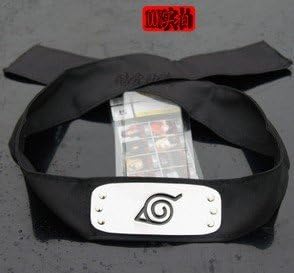 Ninja leaf village kakashi nara shikamaru headband protector cosplay cos