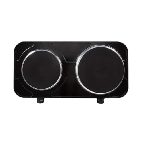 Agratto Fogão eletrico de mesa 2 pratos FMP-02 preto 220V 2500W