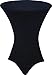 Banquet Tables Pro Black 30 x 42 Fitted Highboy Cocktail Spandex Table Cover