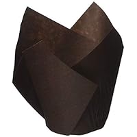 Tulip Style Baking Cups, Large, Sleeve of 200, Brown