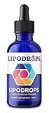 Lipodrops Weight Loss Drops 60 ml - Pure Lipo Drops with African Mango; These Diet Drops, Also Known as Amino Diet Drops, Supplement Your Body to Burn Fat a Natural Way. Dr. Collier Recommended