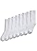 Jockey Men's Socks Sport Essentials Crew - 8 Pack, white, 9 - 12