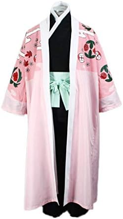 Wsysnl Halloween Japanese Anime Cosplay Costume Uniform for Shunsui Kyoraku V3