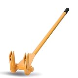 TIME SAVER - Pallet Buster Industrial Pry Bar For Easy Wood Pallet Destruction and Dismantler Premium Global Wood Breaker For Logistics Shippers Warehouses Anti Slip Grip Handles 41" BL